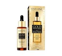 Eveline Cosmetics Gold Peptides Sérum pour le visage Lifting - Formule anti-âge avec peptides, céramides, vitamine C et cellules souches végétales - 30 ml