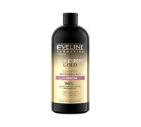 Eveline Cosmetics Hair Expert Gold Shampooing régénérant à la kératine avec technologie Pro Repair 4D pour cheveux secs et abîmés Série Hair Expert Gold