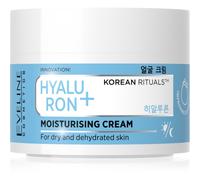 Eveline Cosmetics Korean Rituals Hyaluron+ Crème hydratante pour le visage, série Korean Rituals 50 ml