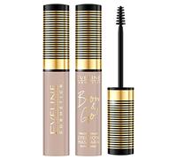 Eveline Cosmetics Brow & Go! Mascara à sourcils avec fibres compactes, 6 ml, n ° 05 taupe