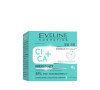 Eveline Cosmetics Korean Rituals Korean Rituals Krem do Twarzy Kojący Cica+ avec Wąkrotą Azjatycką pour peaux sensibles, 50 ml