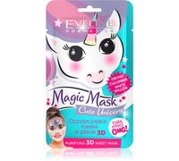 Eveline Cosmetics Magic Mask Cute Unicorn Masque En Tissu Purifiant 3d