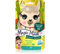 Eveline Cosmetics Magic Mask Lama Queen Masque Normalisant-Matifiant 3d