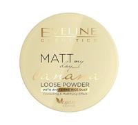 Eveline Cosmetics Matt My Day Banana Vegan Poudre Libre Matifiante, 6 g