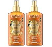 Eveline Cosmetics Miracle Égyptien Crème-Onguent pour Pieds et Ongles avec Cire d'Abeille - Traitement Hydratant Intensif au Beurre de Cupuaçu et Huile d'Arbre à Thé - 50 ml (Lot de 2)
