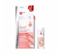 Eveline Cosmetics Nail Therapy Care & Colour conditionneur pour ongles 6 en 1 teinte Rose 5 ml