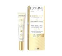 Eveline Cosmetics NeoContour Correcteur de rides et crème raffermissante avec multi-peptides, squalane et caféine