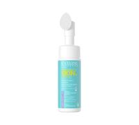 Eveline Cosmetics Nettoyant pour le visage en profondeur avec brosse en silicone | acide shikimique et acide mandélique, aloe et ferment d'algues | Solution parfaite pour l'acné de la peau