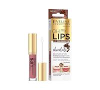 Eveline Cosmetics Oh! My Lips - Gloss Repulpant pour Lèvres avec Chili, Parfum Chocolat