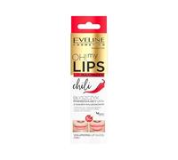 Eveline Cosmetics Oh! My Lips Gloss Repulpant avec Acide Hyaluronique et Extrait de Piment - Volume Instantané, Huiles Nourrissantes, Formule Végane, 4.5 ml
