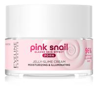 Eveline Cosmetics Pink Snail Glazed Skin Effect crème illuminatrice 50 ml