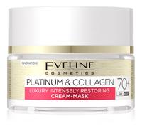 Eveline Cosmetics Platinum & Collagen crème masque rénovatrice 70+ 50 ml