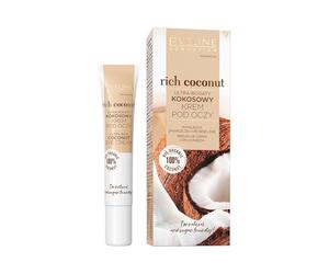 Eveline Cosmetics Rich Coconut Crème contour des yeux ultra-riche à la noix de coco, 20 ml