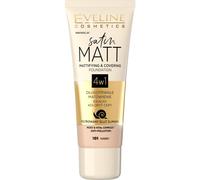 Eveline Cosmetics Satin Matt Fond De Teint Matifiant À L'extrait De Bave D'escargot Teinte 101 Ivory 30 Ml