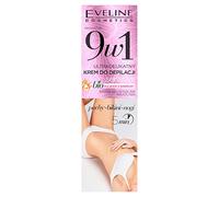 Eveline Cosmetics Sensit Crème Ultra-Delicate pour l'Épilation avec Huile de Coton Bio 9-en-1, Pour Peau Sensible