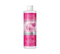 Eveline Cosmetics Sérum Micellaire Apaisant 5-en-1 avec Extrait de Pivoine pour Démaquillage - Peaux Sensibles