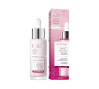 Eveline Cosmetics Sérum Shot Cure Anti-âge aux Multipéptides pour le Visage, Cou et Décolleté