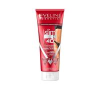 Eveline Cosmetics Slim Extreme 4D Sérum Minceur Thermoactif & Anti-Cellulite - 250ml, Formule Végane avec Cica, Caféine & Beurre de Karité