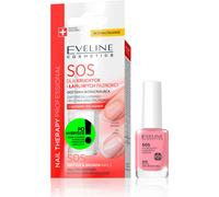 Eveline Cosmetics SOS Broken & Brittle Nail Therapy Professional 12ml Strengthening Hardening Conditioner with Calcium and Collagen