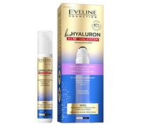 Eveline Cosmetics Système Biohyaluron 3xRétinol - Gel Roll-On Anti-Âge Contour des Yeux et Paupières avec Acide Hyaluronique, Caféine et Rétinol