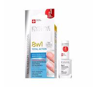 Eveline Thérapie pour les ongles – Conditionneur intensif 8 en 1 Total Action – 12 ml