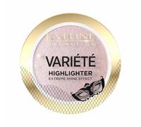 Eveline Cosmetics Variété Enlumineur - 02 Argent - Éclat Magique pour un Maquillage Sublime