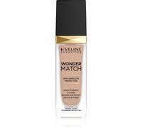 Eveline Cosmetics Wonder Match Fond De Teint Liquide Longue Tenue À L'acide Hyaluronique Teinte 15 Natural 30 Ml