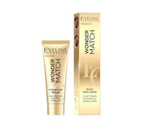 Eveline Cosmetics Wonder Match Primer de fard à paupières longue durée avec squalane, vitamine E et peptides - Formule végétalienne et sans microplastique