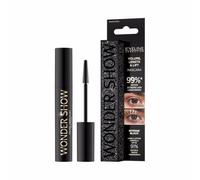 Eveline Cosmetics Wonder Show Mascara Allongeant - Extension, Volume & Lift Extrêmes - Formule Végétalienne avec Huile de Tournesol & Cire de Carnauba - 7ml