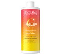 Eveline Cosmetics Eau Micellaire Illuminatrice à la Vitamine C et Hydrolat de Fleur d'Oranger, 500ml - Démaquillant Revitalisant, Vegan