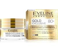 EVELINE Gold Exclusive 80+ sérum crème restaurateur de luxe à l'or 24k pour peaux très matures 50ml