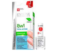 Eveline Huile Pour Les Ongles Total Action Sensitive 8in1 12ml
