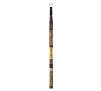Eveline Cosmetics Micro Precise crayon sourcils waterproof avec brosse 2 en 1 teinte 03 Dark Brown 4 g