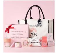 Evelunya Idée de Cadeau d'Anniversaire 30e pour Femme, Bougies Parfumées aux Fleurs Vraies, Coffret Cadeau de Luxe, Idées Cadeaux Uniques pour Femme, Cadeau de Détente pour le Soin Personnel pour Elle