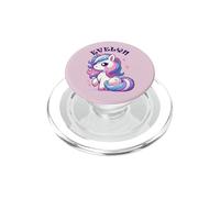 Evelyn Adorable Motif Licorne pour Fille Nom Evelyn PopSockets PopGrip pour MagSafe