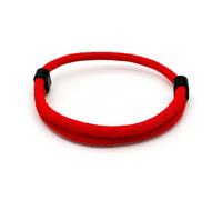 EVEMATE Bracelet paracorde fait de corde à voile en nylon | Bande de marin surfeur réglable | Pour les loisirs, le sport et la vie quotidienne (Rouge)