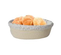 Evember Bannetons Pour Pain Ovale, 20x25x8cm Panier De Fermentation Pour Pain, Paniere À Pains Avec Tissu, Bannetons Boulangerie Pour Boulangers Professionnels Et Amateurs