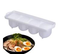 Evember Boîte à œufs marinés, boîte de Rangement pour œufs au thé marinés | Boîte à œufs braisés Récipients de trempage des œufs - Conception à 4 grilles, Accessoires de Cuisine, Gadgets de Cuisine