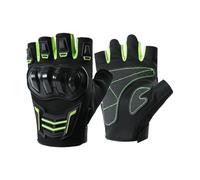 Evember Gants sans Doigts pour Homme,Gants De Vélo | Confort Respirant Semelle Antidérapante Usage Polyvalent Vélo Moto Randonnée Jardin