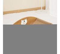 Evember Griffoir pour Chat | Griffoir Élevé Lit Sieste pour Chat,Fauteuil Relax en Sisal Panier pour Chiot Protecteur de Meubles Canapé Lit Sol Intérieur pour Chien