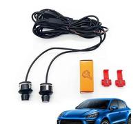 Evember Lumières de porte de voiture ailes d'ange, lumières de bienvenue de rétroviseur latéral - Lumières de projecteur LED de porte Angel Wing | Lumières LED de porte d'aile d'ange, lumière de