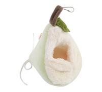 Evember Mobilier pour Hamster,Habitat Chaud Et Confortable - Forme Poire Hamac Hamster Chaud Hiver,pour Bien-être Soins pour Animaux Détente Maison Temps Calme Intérieur Confort Sécurité Nidification