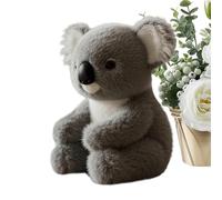Evember Peluche Animal, 24x18x30cm Doudou Koala Doux en Peluche, Peluches Koala Animal Jouet, Figurine Réaliste Peluches Décorativ, Jouet Doudou Cadeaux pour Les Enfant Ami