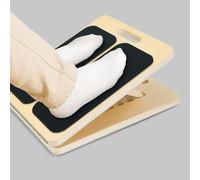 Evember Planche d'étirement inclinée en bois de 32,5 x 39,6 x 4 cm, réglable et portable pour cheville, genou, exercices de, équipement de musculation, machines pour jambes
