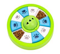 Evember Puzzle interactif pour chien - Distributeur de friandises interactif pour chiot - Jouets couineurs pour petits, moyens et grands animaux de compagnie