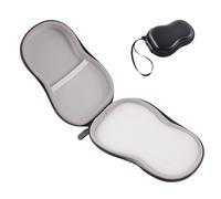 Evember Sac de rangement pour médiators de basse | Grande capacité | Pochettes multifonctions résistantes aux chocs, étui à médiators à fermeture éclair pour la maison, le studio, Noir , Refer to