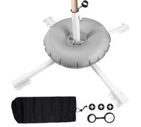 Evember Support de Parasol de Plage | Support Pour Parasol Pliable de Plage | Lourd Fixation Extérieur pour Piscine Bord de Mer Pique-Nique Terrasse Balcon Voyage Plein Air