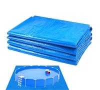 Evember Tapis pour Piscine Hors Sol, 335x335cm Tapis De Sol Carré pour Piscine, Tapises pour Piscines Gonflable, Protecteur De Sols Piscines Imperméable Pliable