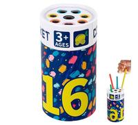 Evember Tri des Couleurs, Jouets de Tri de Couleurs en Bois, Jeu Éducatif pour Tout-Petits, pour à Partir de 3 Ans Salle de Classe Maternelle Préscolaire Anniversaire Noël Salle de