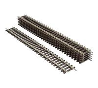 Evemdel Trace H0 1:87 Code 100 19" Rail droit cuivre nickel avec connecteur Décor d'aménagement paysager (12/Pkg)